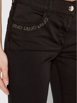 Stoffhose TA2216 T8832 Schwarz Slim Fit -Deutschland Kleid Zart Verkaufs-Shop liu jo sport stoffhose ta2216 t8832 schwarz slim fit 3