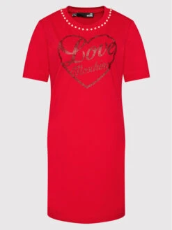LOVE MOSCHINO Kleid Für Den Alltag W5A0222M 3517 Rot Regular Fit 11 LOVE MOSCHINO Kleid Für Den Alltag W5A0222M 3517 Rot Regular Fit -Deutschland Kleid Zart Verkaufs-Shop love moschino kleid fur den alltag w5a0222m 3517 rot regular fit 4