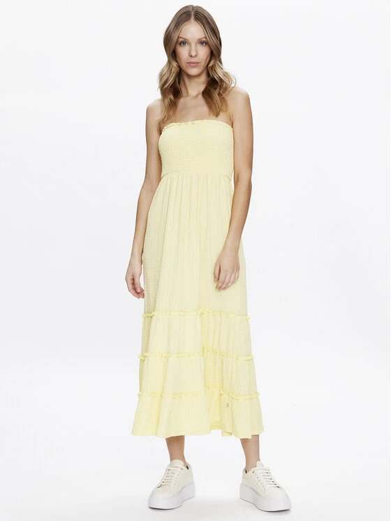 LTB Sommerkleid Kemoro 83014 60181 Gelb Regular Fit 3 LTB Sommerkleid Kemoro 83014 60181 Gelb Regular Fit