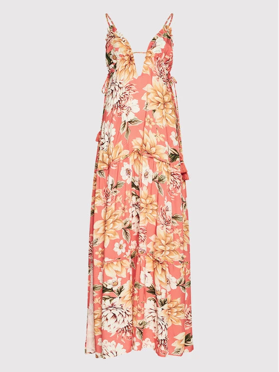 Maaji Sommerkleid 1755CLD601 Orange Regular Fit 7 Maaji Sommerkleid 1755CLD601 Orange Regular Fit – Bild 5