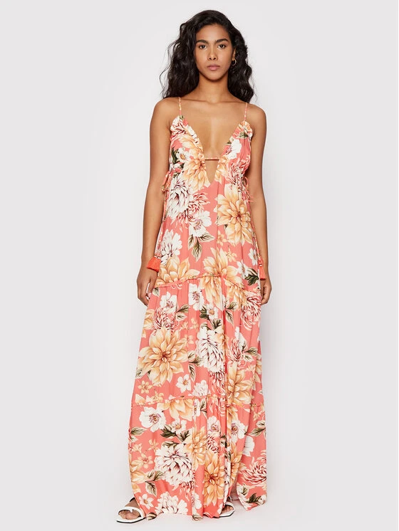 Maaji Sommerkleid 1755CLD601 Orange Regular Fit 3 Maaji Sommerkleid 1755CLD601 Orange Regular Fit