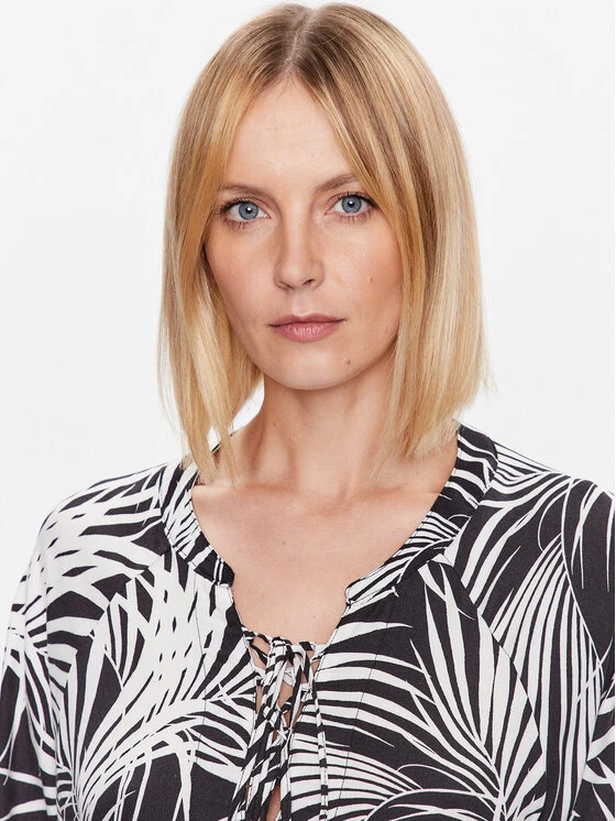 Maaji Sommerkleid 1980CTU601 Schwarz Relaxed Fit 6 Maaji Sommerkleid 1980CTU601 Schwarz Relaxed Fit – Bild 4