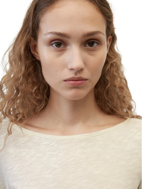 Marc O'Polo Bluse 301226152199 Weiß Regular Fit 5 Marc O'Polo Bluse 301226152199 Weiß Regular Fit – Bild 3