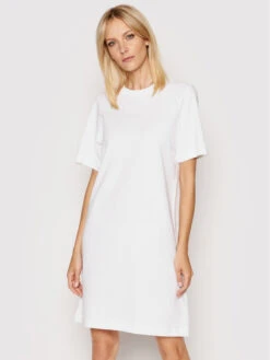 Marc O'Polo Kleid Für Den Alltag 104 4035 59085 Weiß Regular Fit