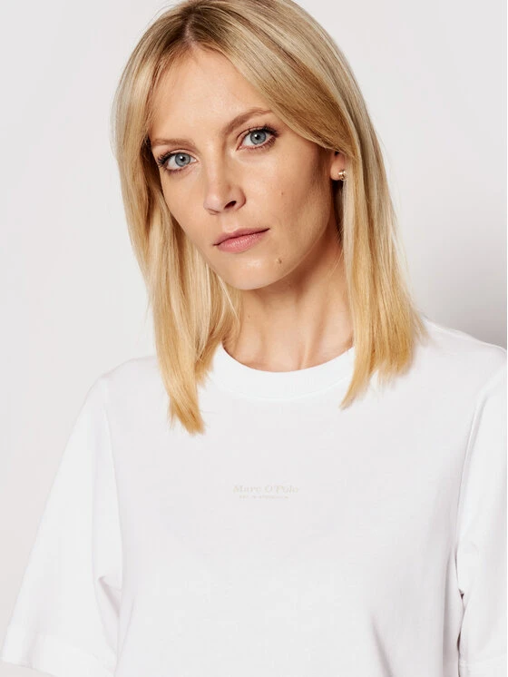 Marc O'Polo Kleid Für Den Alltag 104 4035 59085 Weiß Regular Fit 6 Marc O'Polo Kleid Für Den Alltag 104 4035 59085 Weiß Regular Fit – Bild 4