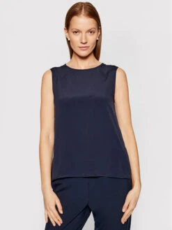 Marella Bluse Amabile 31610115 Dunkelblau Regular Fit