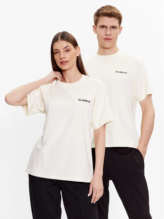 Marmot T-Shirt M14126 Écru Regular Fit 3 Marmot T-Shirt M14126 Écru Regular Fit
