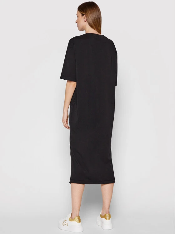 MAX & Co. Kleid Für Den Alltag 76248221 Schwarz Relaxed Fit 5 MAX & Co. Kleid Für Den Alltag 76248221 Schwarz Relaxed Fit – Bild 3