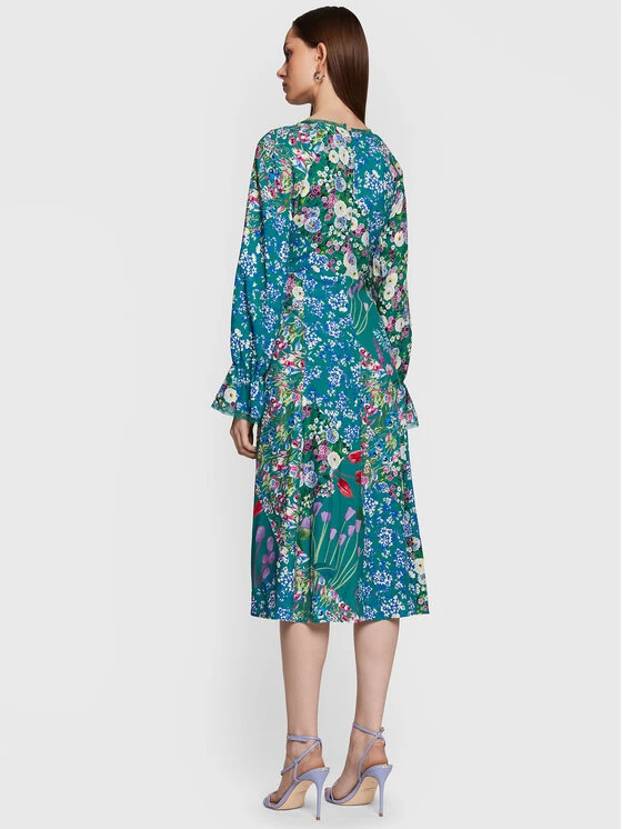 MAX & Co. Kleid Für Den Alltag Tutore 72210423 Grün Regular Fit 5 MAX & Co. Kleid Für Den Alltag Tutore 72210423 Grün Regular Fit – Bild 3