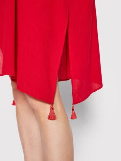 Sommerkleid Paglie 32210328 Rot Oversize -Deutschland Kleid Zart Verkaufs-Shop max mara beachwear sommerkleid paglie 32210328 rot oversize 3