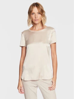 Max Mara Leisure Bluse Cortona 23311101 Beige Regular Fit