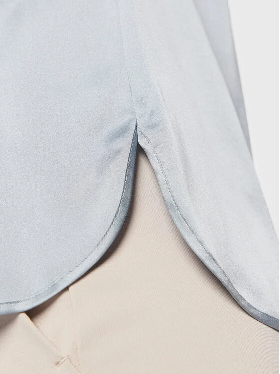 Max Mara Leisure Bluse Cortona 23311101 Blau Regular Fit 7 Max Mara Leisure Bluse Cortona 23311101 Blau Regular Fit – Bild 5