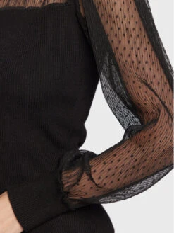 MORGAN Bluse 222-MZANA Schwarz Regular Fit -Deutschland Kleid Zart Verkaufs-Shop morgan bluse 222 mzana schwarz regular fit 4