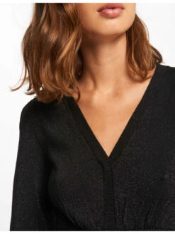 MORGAN Kleid Für Den Alltag 212-RMCOOL Schwarz Slim Fit -Deutschland Kleid Zart Verkaufs-Shop morgan kleid fur den alltag 212 rmcool schwarz slim fit 3