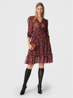 MORGAN Kleid Für Den Alltag 222-RIME.F Violett Regular Fit -Deutschland Kleid Zart Verkaufs-Shop morgan kleid fur den alltag 222 rime f violett regular fit 1