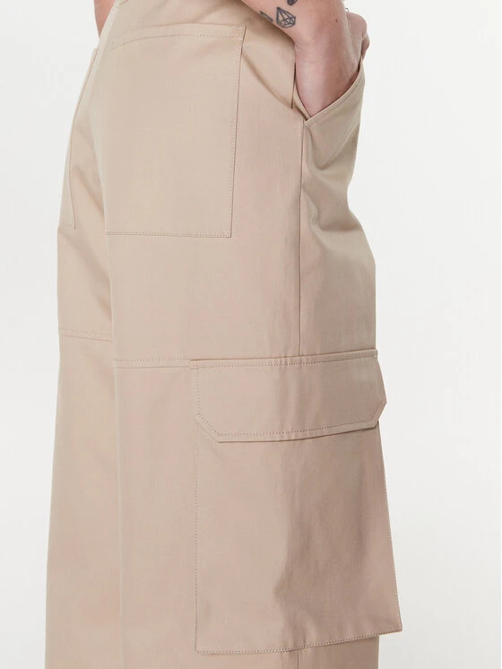 MSGM Stoffhose 3441MDP21 237104 Beige Regular Fit 6 MSGM Stoffhose 3441MDP21 237104 Beige Regular Fit – Bild 4