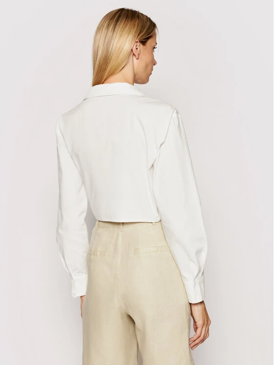 NA-KD Bluse 1018-006811-0001-581 Weiß Regular Fit 5 NA-KD Bluse 1018-006811-0001-581 Weiß Regular Fit – Bild 3