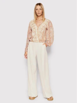 Bluse GF.CIARA Beige Relaxed Fit -Deutschland Kleid Zart Verkaufs-Shop nkn nekane bluse gf ciara beige relaxed fit 1