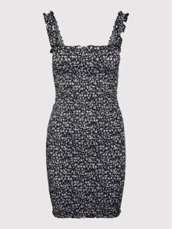 Noisy May Sommerkleid Lea 27020598 Schwarz Slim Fit -Deutschland Kleid Zart Verkaufs-Shop noisy may sommerkleid lea 27020598 schwarz slim fit 4