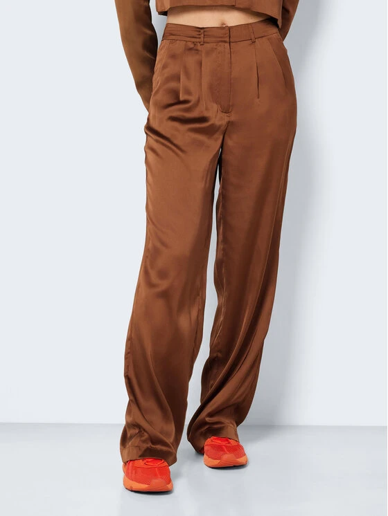 Noisy May Stoffhose Claire 27021928 Braun Regular Fit 3 Noisy May Stoffhose Claire 27021928 Braun Regular Fit