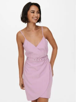 ONLY Sommerkleid Berry 15257455 Rosa Regular Fit -Deutschland Kleid Zart Verkaufs-Shop only sommerkleid berry 15257455 rosa regular fit 4