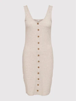 ONLY Sommerkleid Nella 15230765 Beige Slim Fit -Deutschland Kleid Zart Verkaufs-Shop only sommerkleid nella 15230765 beige slim fit 1