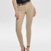 ONLY Stoffhose 15183652 Braun Skinny Fit -Deutschland Kleid Zart Verkaufs-Shop only stoffhose 15183652 braun skinny fit 1