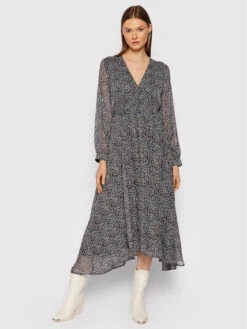 Pepe Jeans Kleid Für Den Alltag Clara PL952917 Dunkelblau Slim Fit