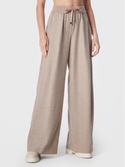 Peserico Stoffhose E04905 Beige Relaxed Fit