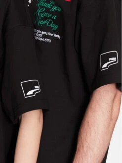 Puma T-Shirt Unisex Uptown Graphic 537972 Schwarz Relaxed Fit -Deutschland Kleid Zart Verkaufs-Shop puma t shirt unisex uptown graphic 537972 schwarz relaxed fit 3