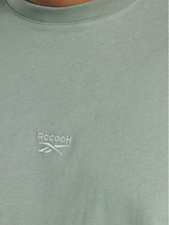 Reebok T-Shirt Classics Wardrobe Essentials T-Shirt H66171 Grün 6 Reebok T-Shirt Classics Wardrobe Essentials T-Shirt H66171 Grün – Bild 4