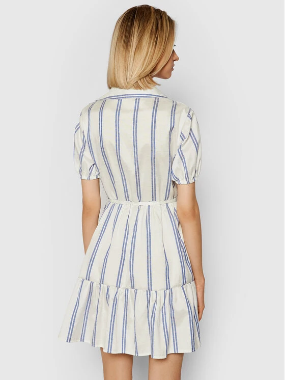 Rinascimento Sommerkleid CFC0017919002 Weiß Regular Fit 5 Rinascimento Sommerkleid CFC0017919002 Weiß Regular Fit – Bild 3