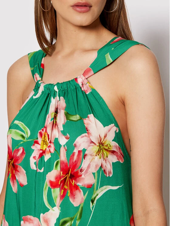 Rinascimento Sommerkleid CFC0103452003 Grün Regular Fit 6 Rinascimento Sommerkleid CFC0103452003 Grün Regular Fit – Bild 4