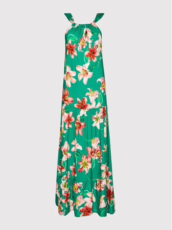 Rinascimento Sommerkleid CFC0103452003 Grün Regular Fit 7 Rinascimento Sommerkleid CFC0103452003 Grün Regular Fit – Bild 5