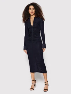 Kleid Für Den Alltag Simone RT296 Dunkelblau Regular Fit