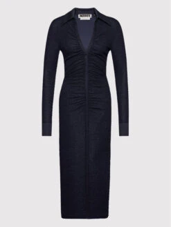 Kleid Für Den Alltag Simone RT296 Dunkelblau Regular Fit -Deutschland Kleid Zart Verkaufs-Shop rotate kleid fur den alltag simone rt296 dunkelblau regular fit 4