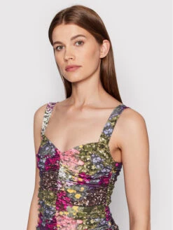 Sommerkleid Dothe RT1208 Bunt Slim Fit -Deutschland Kleid Zart Verkaufs-Shop rotate sommerkleid dothe rt1208 bunt slim fit 3