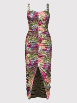 Sommerkleid Dothe RT1208 Bunt Slim Fit -Deutschland Kleid Zart Verkaufs-Shop rotate sommerkleid dothe rt1208 bunt slim fit 4