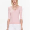 Salsa Bluse 21006749 Rosa Slim Fit
