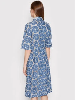 SAMSØE SAMSØE Hemdkleid Demy F22100079 Blau Regular Fit -Deutschland Kleid Zart Verkaufs-Shop samsoe samsoe hemdkleid demy f22100079 blau regular fit 2