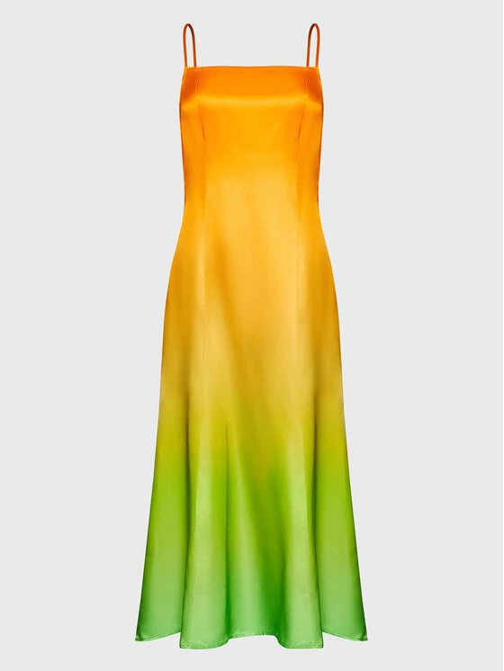 SAMSØE SAMSØE Sommerkleid Annah F22300218 Orange Regular Fit 7 SAMSØE SAMSØE Sommerkleid Annah F22300218 Orange Regular Fit – Bild 5