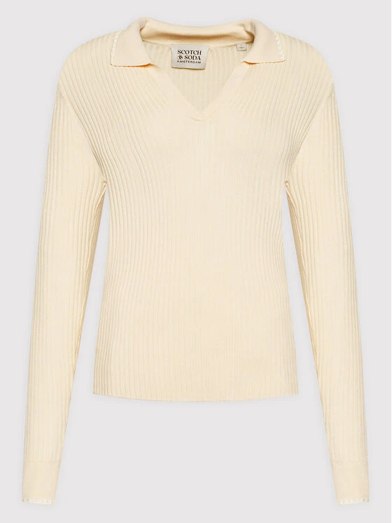 Scotch & Soda Bluse 167934 Beige Regular Fit 7 Scotch & Soda Bluse 167934 Beige Regular Fit – Bild 5