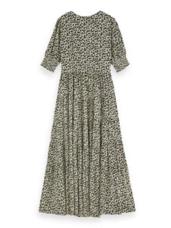 Scotch & Soda Kleid Für Den Alltag 168531 Écru Regular Fit -Deutschland Kleid Zart Verkaufs-Shop scotch soda kleid fur den alltag 168531 ecru regular fit 3