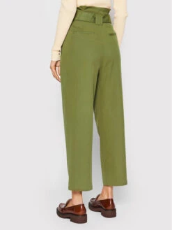 Scotch & Soda Stoffhose 167838 Grün Straight Leg -Deutschland Kleid Zart Verkaufs-Shop scotch soda stoffhose 167838 grun straight leg 2