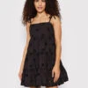 Seafolly Sommerkleid Embroidery Tier 54657-DR Schwarz Regular Fit -Deutschland Kleid Zart Verkaufs-Shop seafolly sommerkleid embroidery tier 54657 dr schwarz regular fit