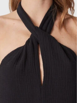 Seafolly Sommerkleid Halter 54864-DR Schwarz Regular Fit -Deutschland Kleid Zart Verkaufs-Shop seafolly sommerkleid halter 54864 dr schwarz regular fit 3