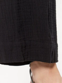 Seafolly Stoffhose Double Cloth 54341-PA Schwarz Relaxed Fit -Deutschland Kleid Zart Verkaufs-Shop seafolly stoffhose double cloth 54341 pa schwarz relaxed fit 4