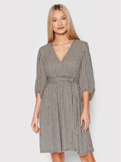 Selected Femme Kleid Für Den Alltag Iana 16083682 Beige Relaxed Fit