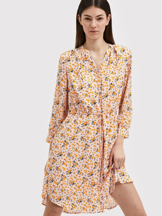 Selected Femme Sommerkleid Damina 16064857 Rosa Regular Fit 3 Selected Femme Sommerkleid Damina 16064857 Rosa Regular Fit