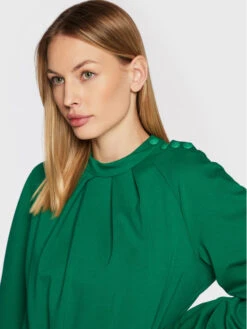 Silvian Heach Kleid Für Den Alltag PGA22453VE Grün Regular Fit -Deutschland Kleid Zart Verkaufs-Shop silvian heach kleid fur den alltag pga22453ve grun regular fit 3